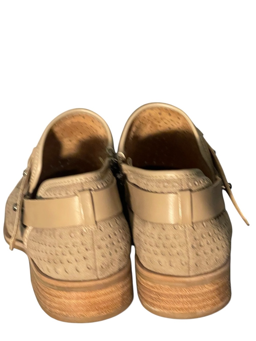 Franco Sarto Rogue beige ankle boots. Size 8M GUC - Picture 6 of 10